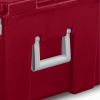23 Gal Lockable Footlocker Toolbox Container w/ Wheels